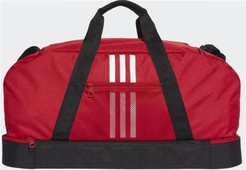 Adidas Tiro Duffel Bag Bottom Compartment M, czerwony, czarny