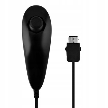 IRIS Дополнительный контроллер-нунчак-груша для консоли Wii/Wii U, черный