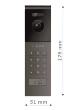 Видеодомофон VIDOS X Wi-Fi M10W-X S12D Приложение Encryptor Wicket + Gate