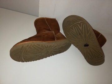 Skórzane zimowe buty UGG Australia. Rozmiar 38.