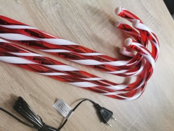 LED GIRLAND SANTA'S САХАРНЫЕ МОРОЖКИ КОНФЕТЫ ДЛЯ ОТДЫХА