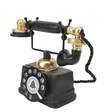 Cafe Bar sklep okno Vintage Model telefonu Retro