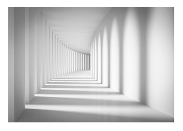 TAPETA FOTO TAPETY DO PRZEDPOKOJU 3D TUNEL FOTOTAPETA SYPIALNIA 368x254