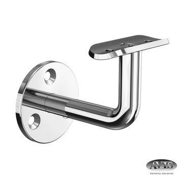 Wspornik poręczy Ø42,4 mm, stal nierdzewna, poler