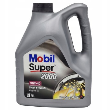 MOBIL OLEJ PÓŁSYNTETYCZNY 2000 4L