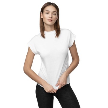 Koszulka damska 4F biała H4L21 S