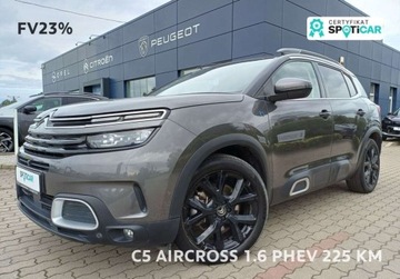 Citroen C5 Aircross SUV Plug-In Facelifting 1.6 PureTech Plug-In 225KM 2022 Citroen C5 Aircross 175 1.6 PHEV 225 KM Shine Pack AUTOMAT I wl. FV23