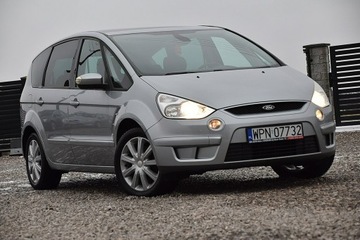 Ford S-Max I Van 2.0 i 16V 145KM 2007 Ford S-Max 2,0 16V 145KM Alu Panorama Gwarancja