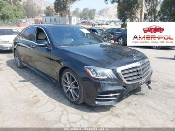Mercedes 2020 Mercedes-Benz Klasa S 2020r, S 560, 4.0L, 4.0 Benzyna 463KM