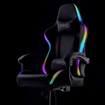 VENOM CHAIRS RGB Поворотное игровое кресло со светодиодной подсветкой 8.1
