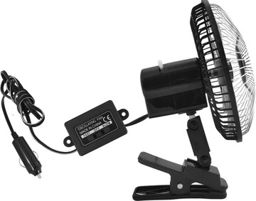 БОЛЬШОЙ АВТОМОБИЛЬНЫЙ ВЕНТИЛЯТОР ВРАЩАЮЩИЙСЯ С РЕГУЛИРОВКОЙ КОЛЕБАНИЯ 12 В и 24 В
