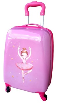 БАЛЕТНОЕ ПЛАТЬЕ БАЛЕТНАЯ ПАТКА ДЕТСКАЯ КАЮТА ПУТЕШЕСТВЕННЫЙ ЧЕМОДАН НА КОЛЕСАХ БАГАЖ