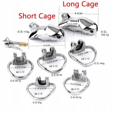 Мужской пенис из нержавеющей стали, клетка для члена