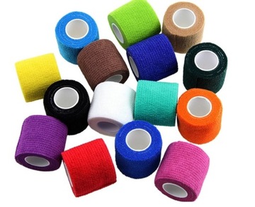 Bandaż samoprzylepny kohezyjny 2,5 cm/4,5m PINK