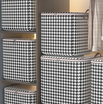 ORGANIZER TORBA DO PRZECHOWYWANIA UBRAŃ KOŁDRY KOCA 50x40x50 MOCNA