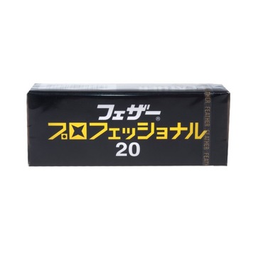 Бритвенные лезвия Feather Professional Blade PB 20