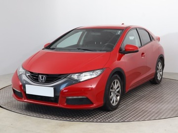 Honda Civic IX Hatchback 5d 1.4 i-VTEC 100KM 2012 Honda Civic 1.4 i-VTEC, Klima, Klimatronic, zdjęcie 1