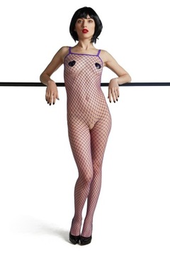 Erotyczny kombinezon z otwartym krokiem Bodysuit