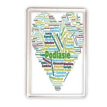 magnes akrylowy podlaski Podlasie PO17