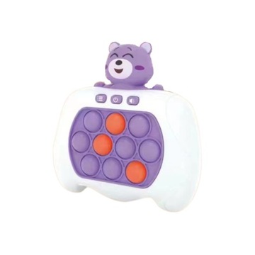 POP IT АРКАДНАЯ ИГРА АНТИСТРЕСС ЭЛЕКТРОННАЯ ПРО КОНСОЛЬ С ОСВЕЩЕНИЕМ МЕДВЕДЬ