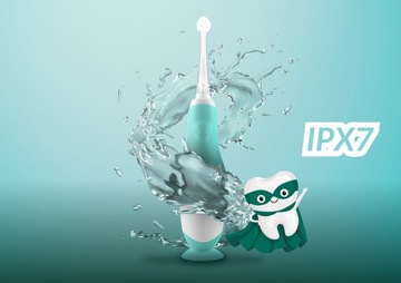 Электронная детская зубная щетка Neno Denti Mint | Резинка массажер