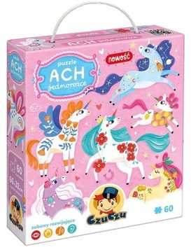 Puzzle Ach Jednorożce CzuCzu 60 elementów 4+ Czu czu