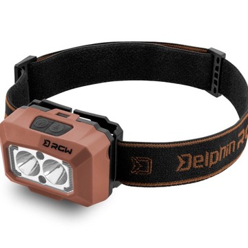 Czołówka Lampa Czołowa Wędkarska Delphin Rgw Pro Uc