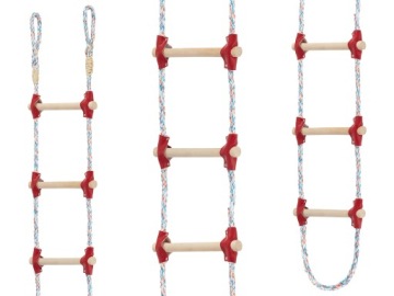 Веревочная лестница на крышу, СЕРТИФИЦИРОВАНА, 9м.