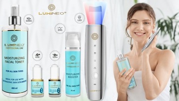 LUMINEO Cavitation Peeling 5in1 MEGA Moisturizing Set (Тонизирующий крем-сыворотка)