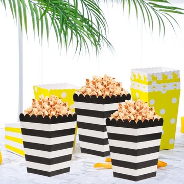 PUDEŁKO POPCORN DEKORACYJNE CUPCAKE 24 SZT