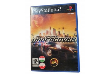 NEED FOR SPEED UNDERCOVER PL PS2 KOMPLET STAN BDB