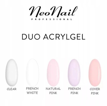 NEONAIL DUO АКРИЛГЕЛЬ 15 г НАБОР + ФОРМЫ + АКСЕССУАРЫ