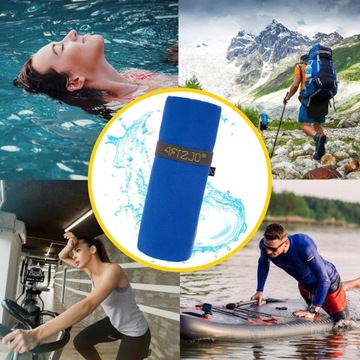 БЫСТРОСЫХАЮЩЕЕ ПЛЯЖНОЕ ПОЛОТЕНЦЕ ИЗ МИКРОФИБРЫ ДЛЯ ЗАЛА БОЛЬШОЕ 130СМ