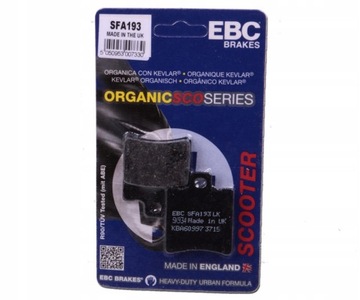 KLOCKI HAMULCOWE EBC MBK CS 50 2006-2010 PRZÓD
