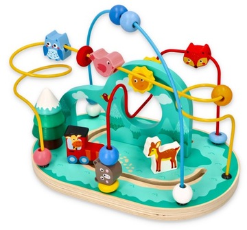 ZABAWKI DLA MAŁYCH DZIECI PĘTLA MOTORYCZNA LELIN