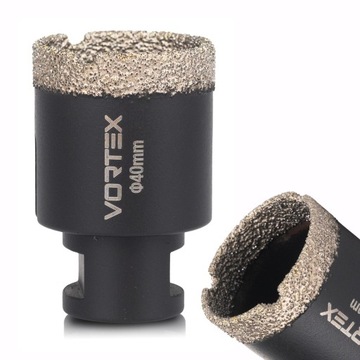 KORONKA DIAMENTOWA 40MM OTWORNICA VORTEX M14 GRES