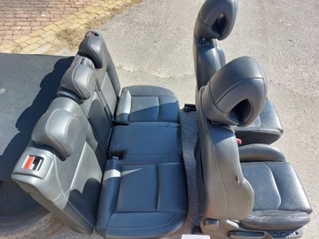 Кожаные многоместные сиденья Citroen C4 II B7, ремни VAN