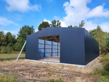 GARAŻE BLASZANE GARAŻ HALE BLASZANA HALA 11x16