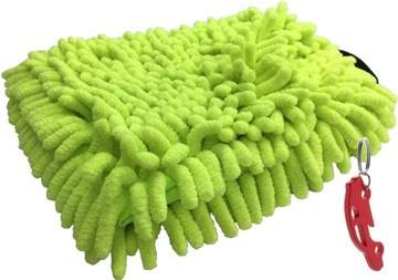 Рукавица для мытья автомобиля из микрофибры LIME