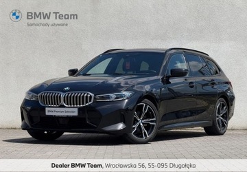 BMW Seria 3 G20-G21 Touring 2.0 320d 190KM 2022 BMW Seria 3 320d xDrive 190KM M Pakiet Gwarancja Podgrzewanie kierownicy V