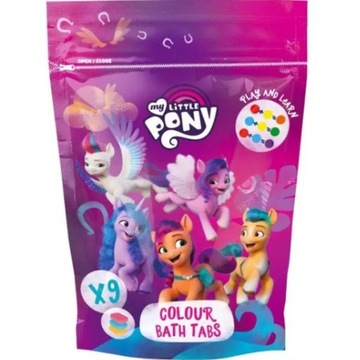 My Little Pony kucyki barwinki koloryzujące do kąpieli dla dzieci