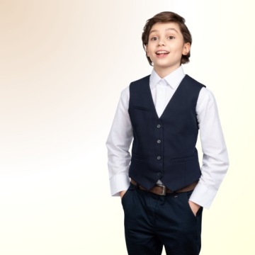 БЕЛАЯ РУБАШКА, SLIM 140, FIT FIT, ELEGANT Communion, ДЛЯ АЛЬБОМА МАЛЬЧИКОВ