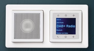 BERKER RADIO TOUCH DAB+ BLUETOOTH БЕЛЫЙ ГЛЯНЦЕВЫЙ