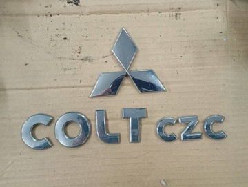 MITSUBISHI COLT CZC CABRIO ZNAK NÁPIS ZNAKY KRYT KUFRU