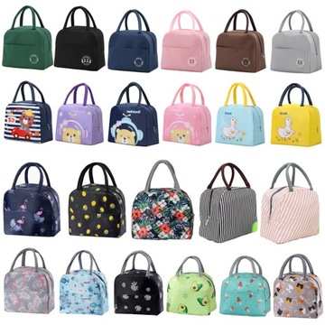 Изолированная сумка-холодильник для ланча с передней частью