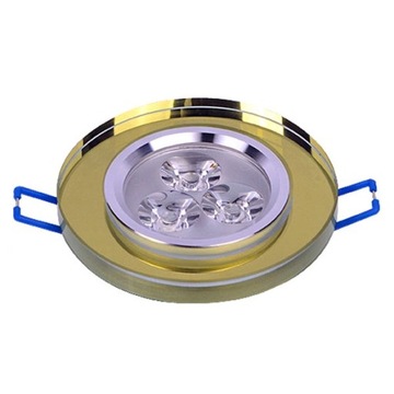 DOWNLIGHT LED POWER LARGO GOLD 3*1W BIAŁY DZIENNY