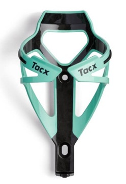 Koszyk na bidon Tacx Deva zieleń morska bianchi połysk (32 g)