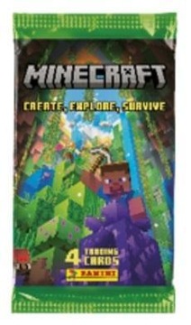 SASZETKA Z KARTAMI MINECRAFT, PANINI