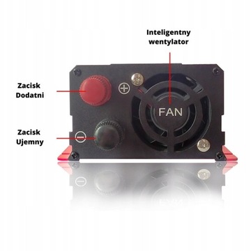 Автомобильный инвертор 12 В 230 В 2200 Вт ПОЛНЫЙ СИНУС