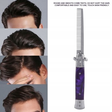 Складная расческа для волос с пружинами